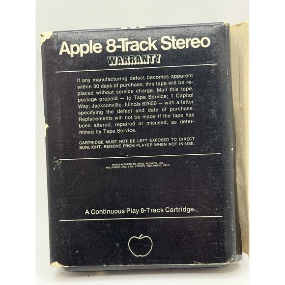 John Lennon-Imagine Apple 8 Track Tape-CLEAN-Beatles! - Picture 2 of 3